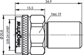 TG N-Abschlusswiederstand 50 J01026A0012 