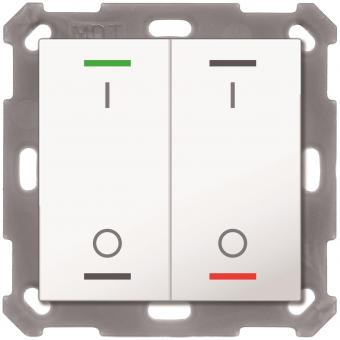 MDT BE-TAL55T2.B1 Taster Light 55 2fach 