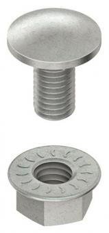 NIED Flachrundschraube incl.    FLM6X16F 