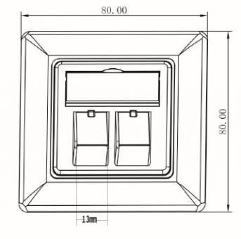 EFB INFRALAN  2-Port     IMT-02-RK-WS-KP 