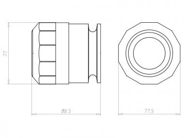 KAIS Dosenschott System DS 90    9459-03 