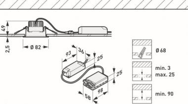 TRIL Downlights Amatris          9646440 