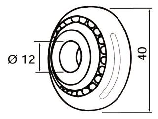 Rademacher 4024 Kugellagereinsatz 