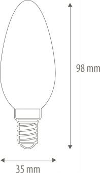mlight LED-Kerze Fadenlampe      01-9230 
