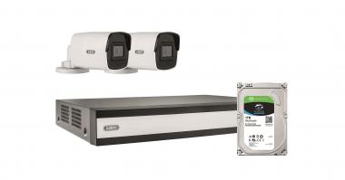 ABUS Komplett-Set mit 2 PoE   TVVR36423T 