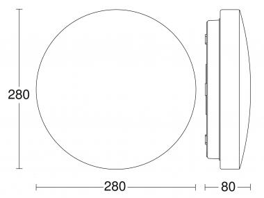 STEIN Sensorl. RS PRO LED P1 Flat 069674 