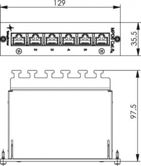 TEGA Mini-Verteiler MPD6-HS  J02021A0054 