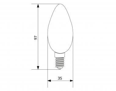 OPPLE Filament 4,5-40W/827  500011000200 