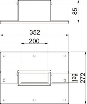 OBO PLM WC 1220 RW Wandanschlusskragen 