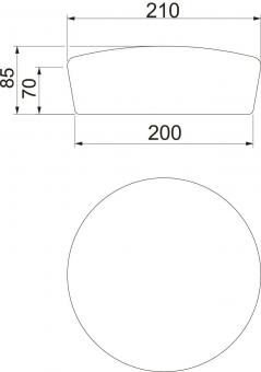 OBO FBA-SN200 Stopfen intumeszierend 