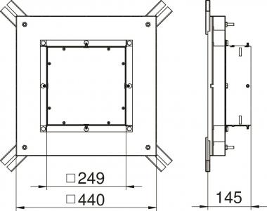 OBO IBD 35048 9 Im-Beton-Dose f.GES9 