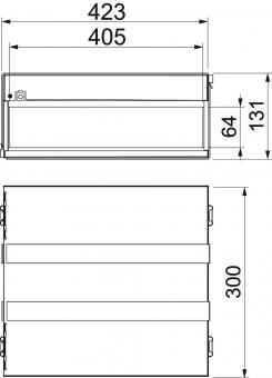 OBO PMB 640-4 A2 Brandschutzbox 