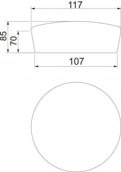OBO FBA-SN107 Stopfen intumeszierend 