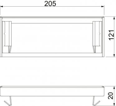 OBO PLM EP 1220 RW Endstück 