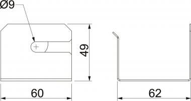 OBO PLM WB 0810 FS Kabelbügel 