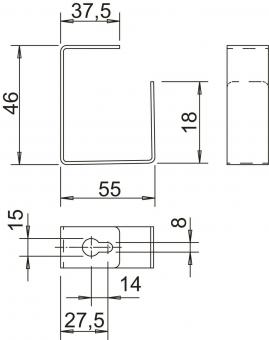 OBO BSK-B0511 Trennbügel 