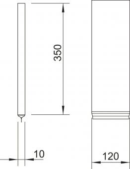 OBO KBK-1 Kabel-Brandschutzkissen klein 