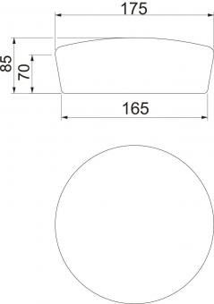 OBO FBA-SN165 Stopfen intumeszierend 