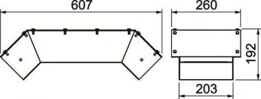 OBO PLMR LFD Etage fallend doppelt 