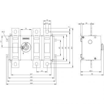 Siemens 3KD42300PE200    3KD4230-0PE20-0 