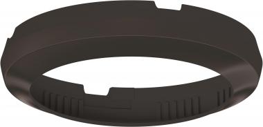 Theben Abdeckrahmen schwarz Cover 110 BK 