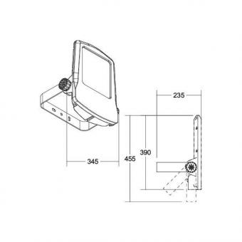 Brumberg LED-Fluter 50W 3000K   60803643 