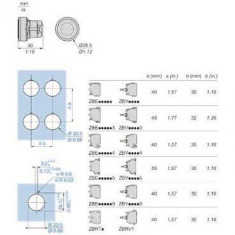 GS Leuchtdrucktaster            ZB5AW313 