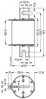 SIEM SITOR-Sicherungseinsatz  3NE3430-0C 
