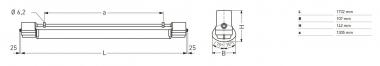 NORKA BEBRA LED m1500,     5356803421-Z1 