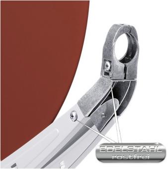 Fuba DAA 850 R Satellitenantenne rot 