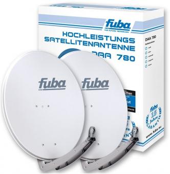 Fuba DAA 780 GG Satellitenantennen hgrau 