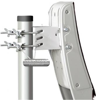 Fuba DAA 850 R Satellitenantenne rot 