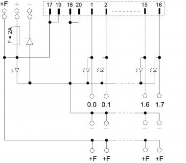 WAGO 704-2054 Übergabemodul für 
