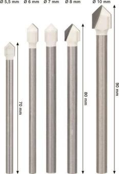 Bosch Fliesenbohrer-Set CYL-9 2608587170 