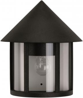 ALBE Wandleuchte, Alu, schwarz    663222 
