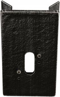 ALBE Eckbock eckig Alu schwarz-   601006 