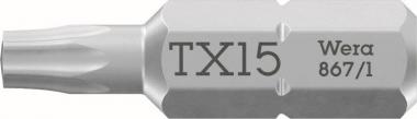Wera TORX-Bits TX 15x25mm 