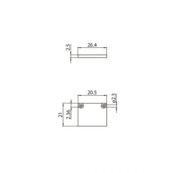 BRUM 88482080 Endstück PEPA sw 