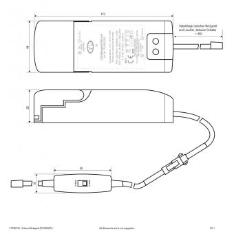 EVN LED Einbaupanel-rund-ws-   LTR300125 