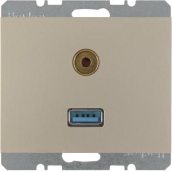 Berker USB/3,5mm Audio        3315397004 