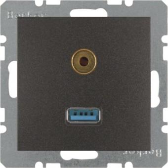 Berker USB/3,5mm Audio        3315391606 