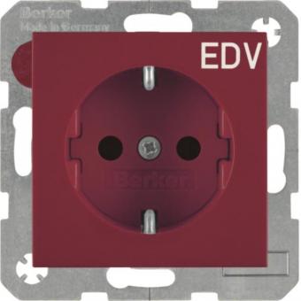 BER Steckdose SCHUKO S.1 rot,   47238922 