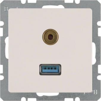 Berker USB/3,5mm Audio        3315396089 