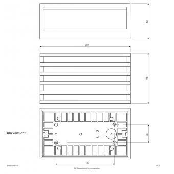 EVN LED Wandanbauleuchte    WARE54091540 