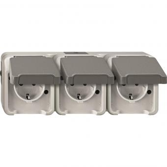 Merten SCHUKO-Dreifach-     MEG2391-8029 