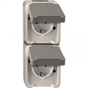 Merten SCHUKO-Doppel-Steck- MEG2329-8029 