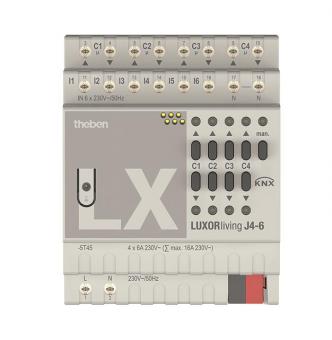Theben 4f Jalousieaktor LUXORliving J4-6 