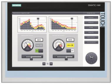 Siemens SIPLUS HMI    6AG1124-0QC02-4AX1 