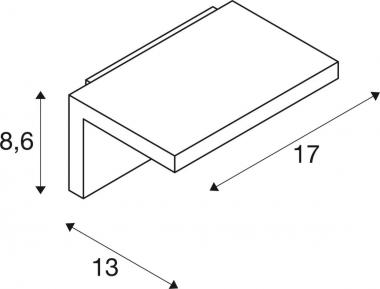 SLV ANGOLUX WALL Wandleuchte      231351 