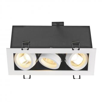 SLV KADUX 3 GU10 Downlight eckig  115531 